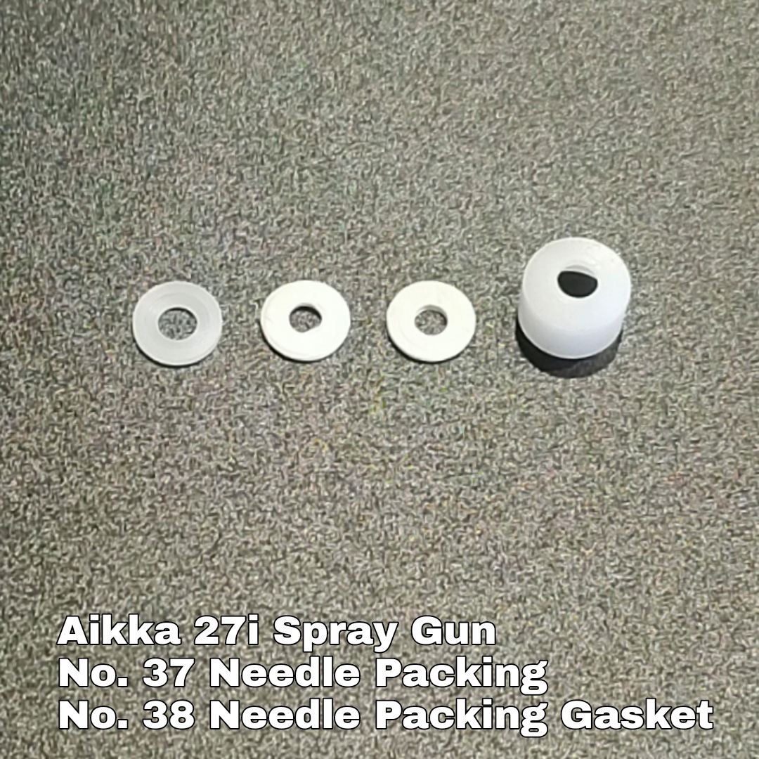 Aikka 27i Spray Gun Spareparts No.37/38 Needle Packing / Gasket